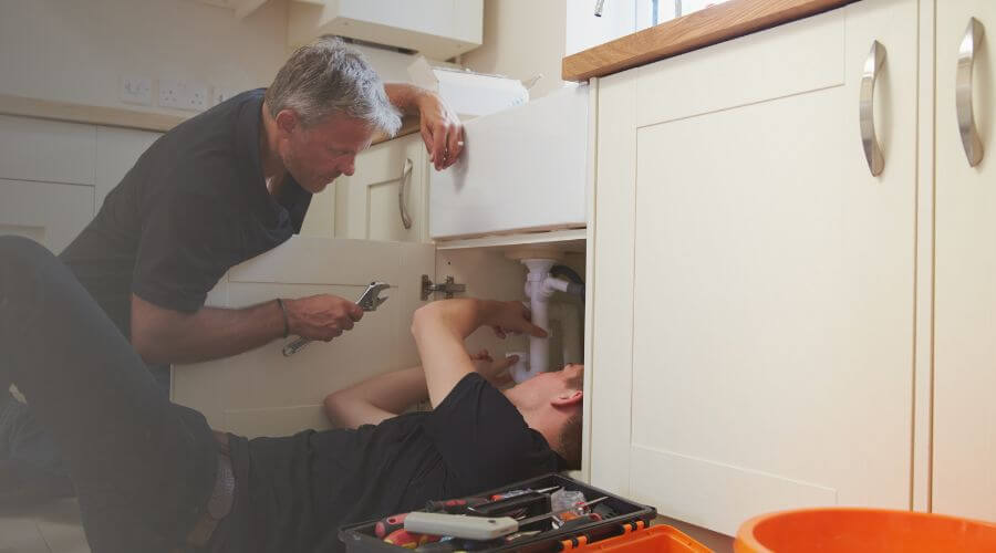 Professional burst pipe repair services in Saint Benedict, OR